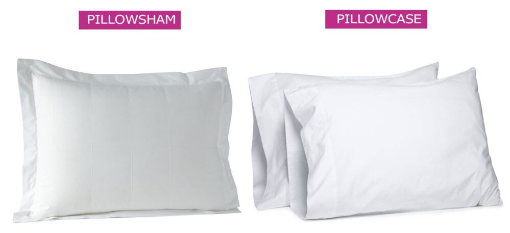 The Difference Between a Pillowcase and a Pillow Sham