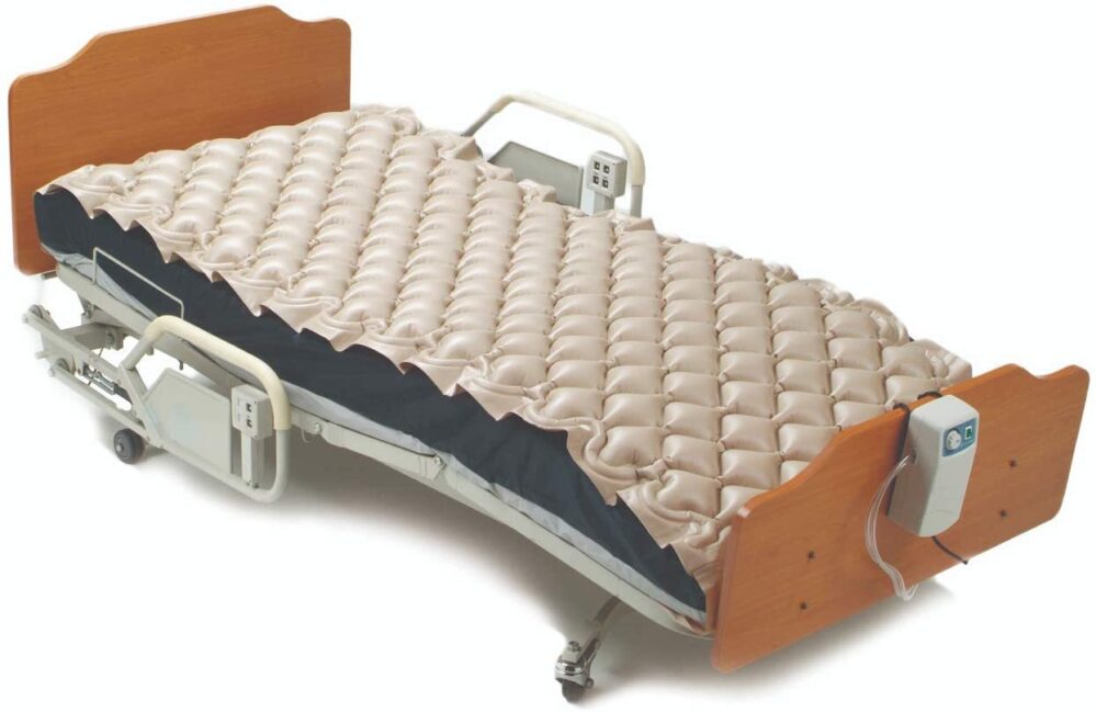 Medical air mattresses can be used on adjustable beds whether at home or in hospitals