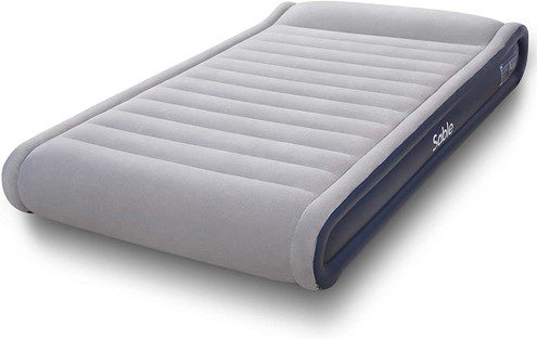 This is an example of a doublefull-size air mattress from Amazon that can accommodate two sleepers.