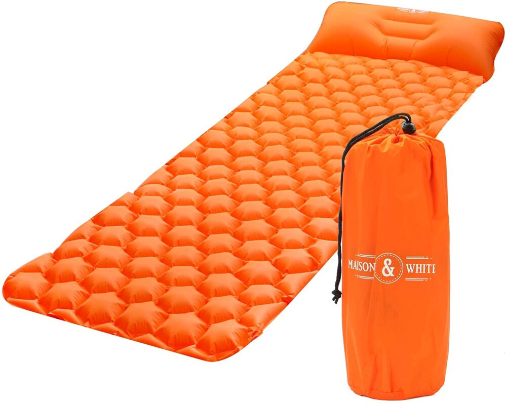 a portable air mattress for campers and outdoor purposes generally